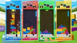 Puyo Puyo Tetris | наваливаем 10 блоков | #1