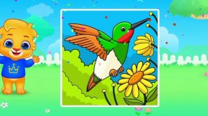 Детский развивающий мультфильм, пазлы, головоломка.
