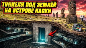 При исследовании острова Пасхи приборы зафиксировали скрытые под землей гигантские каменные ворота?