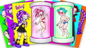 Лили Лавбрейдс нашла тайного брата и сестру - Poppy Playtime 5 Стикербук своими руками