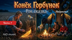 Рок сказка часть 7 - Конёк-Горбунок – о верном друге и царе-дураке | Сказка Ершова в метал-обработке