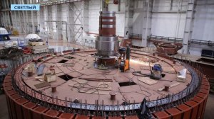 На Светлинской ГЭС готовят к установке 430-тонный ротор четвёртого гидроагрегата