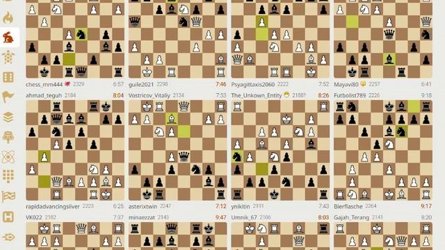 Трансляции на Lichess, рапид – запись №17 - 133of142
