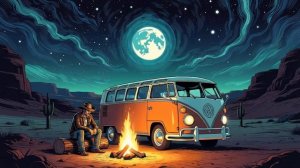 Classic 70s Psychedelic Rock – Vintage Desert Campfire Trip