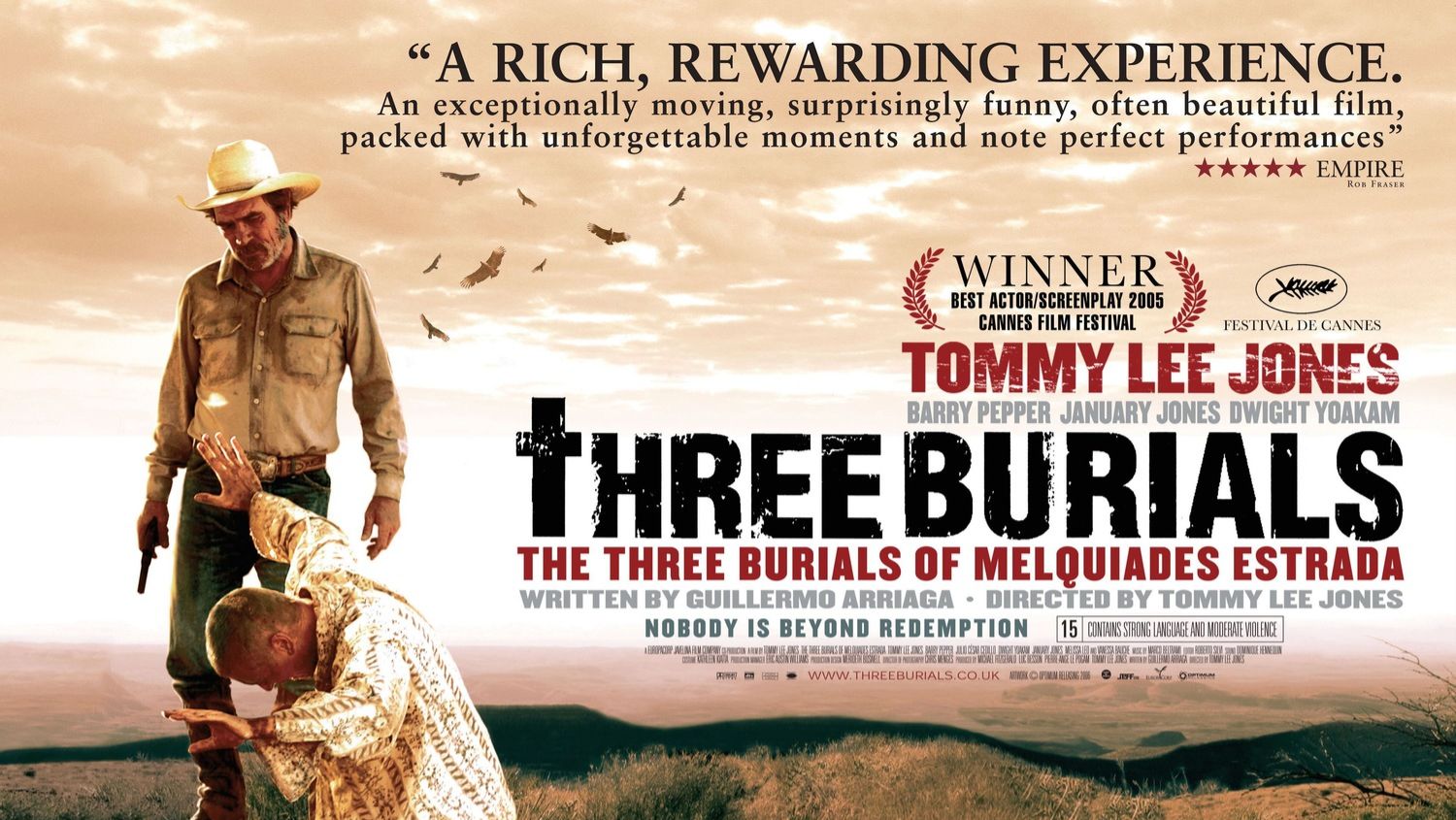 Три могилы | The Three Burials Of Melquiades Estrada (2005)