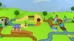 Игрушечные пожарная машина, самолет и много других игрушек-видео для детей