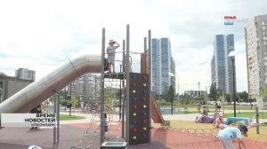 В Волгограде в парке Героев-летчиков приступили к формированию газонного покрытия