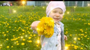 Картина из одуванчиков своими руками  | игры с ребенком на улице