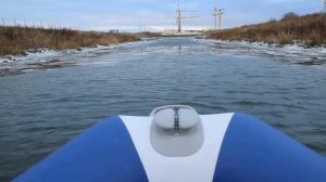 Ломает в щепки 10 сантиметровый лёд Rib Адмирал 410
