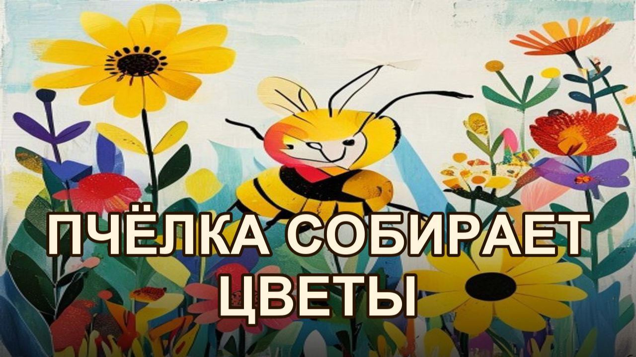 Пчёлка и её праздничные цветы