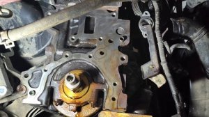 Opel Mokka 1.8 XER. Течет антифриз. Прокладка передней крышки двигателя