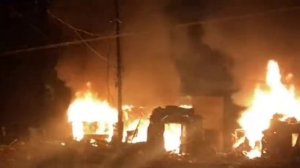 🔥🇺🇦Последствия ударов по Краматорску. Ночью там накрыли склады «Новой почты».