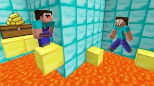НУБ И ПРО ЗАТРОЛЛИЛИ ДРУГ ДРУГА В МАЙНКРАФТ ТРОЛЛИНГ ЛОВУШКА ! ЛАВОВЫЙ ПАРКУР MINECRAFT мультик