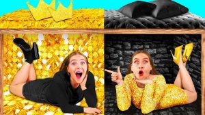 Секретный Домик Под Кроватью # Богатая vs Бедная Смешные Cитуации от 4Teen Challenge