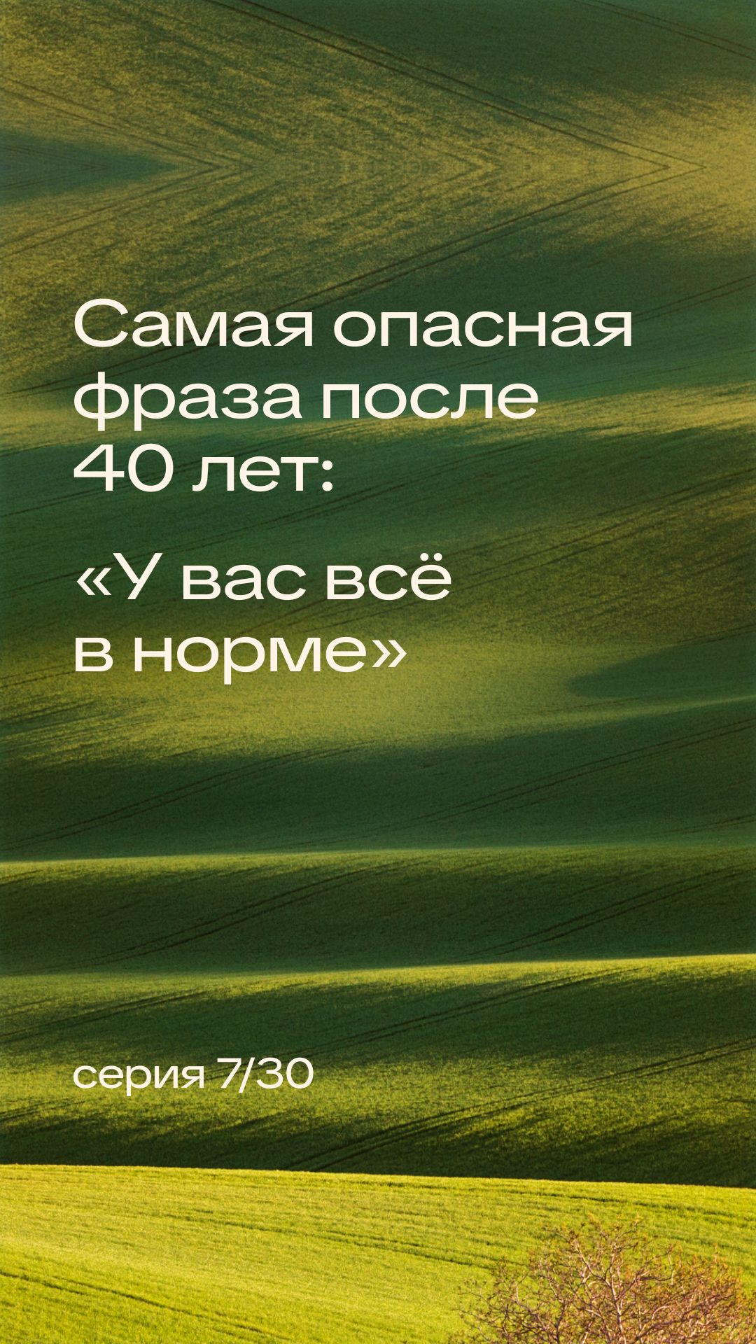 Референсы в анализах — это не всегда про здоровье. День 7