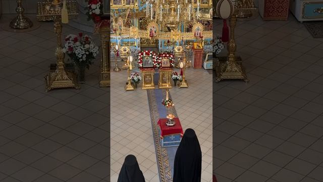 Великая вечерня на память преподобного Саввы Крыпецкого смотреть онлайн