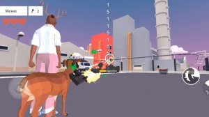Сумасшедший олень и полиция часть 1