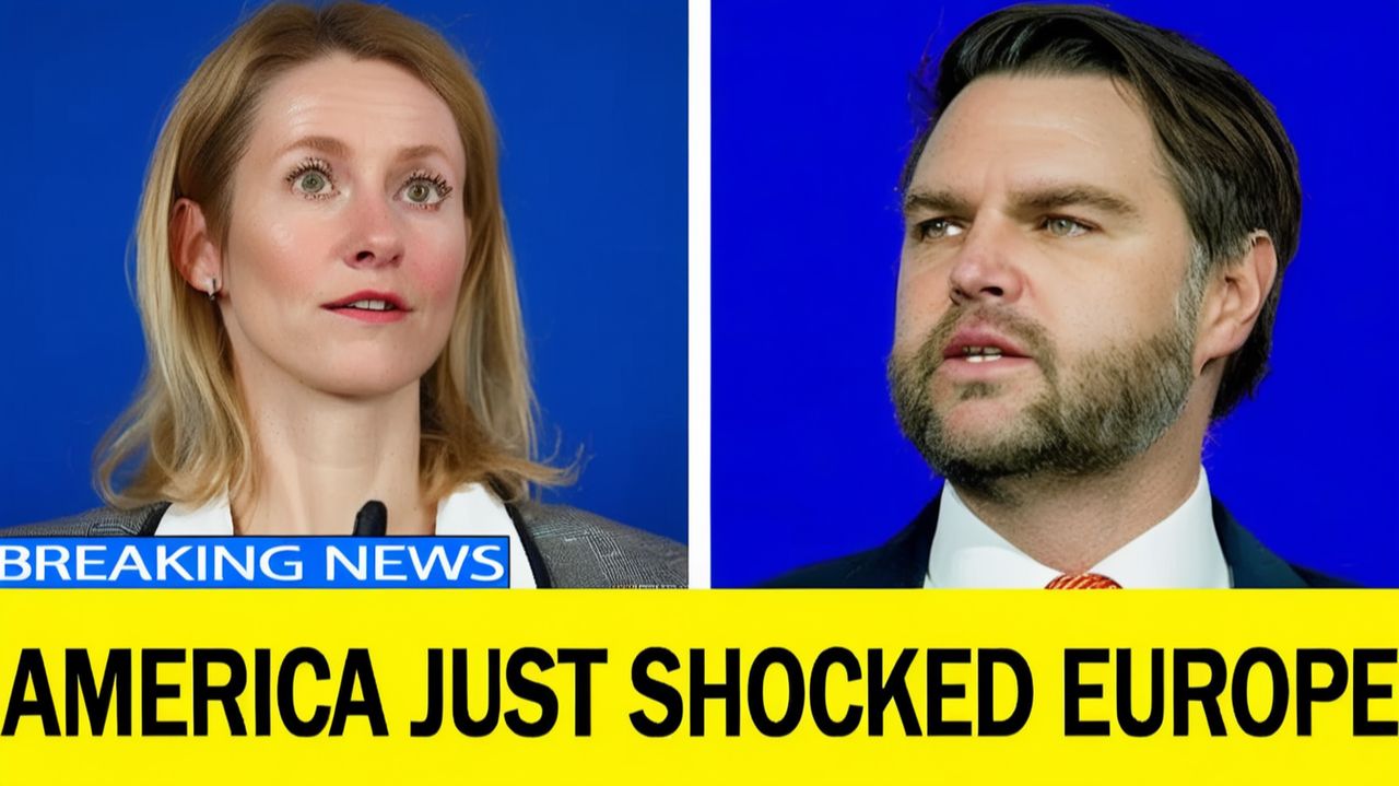 Kaja Kallas insulted JD Vance - and what happened afterward was unimaginable! смотреть онлайн