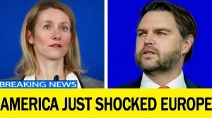 Kaja Kallas insulted JD Vance - and what happened afterward was unimaginable!