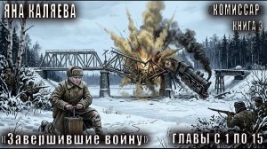 Яна Каляева «Комиссар» (книга 3) «Завершившие войну» (главы 1–15)