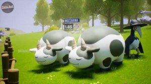 Сравнение размеров персонажей Palworld в 3D: сравнение размеров