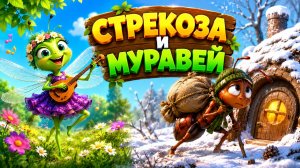 Стрекоза и муравей