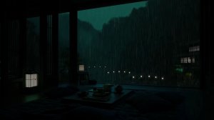 УСПОКАИВАЮЩИЙ ЛЕТНИЙ ДОЖДЬ 🌧️ УЮТНЫЙ ВЕЧЕР ДЛЯ СНА, ОТДЫХА И РЕЛАКСА