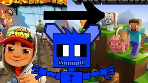 Subway surfers в Minecraft