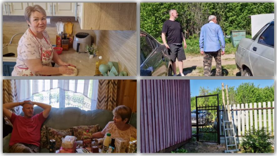ПОЖАРИЛА ПИРОЖКИ, ПРИЕХАЛ ЮРА, БУДЕМ СМОТРЕТЬ ЧТО ПРИВЕЗ.