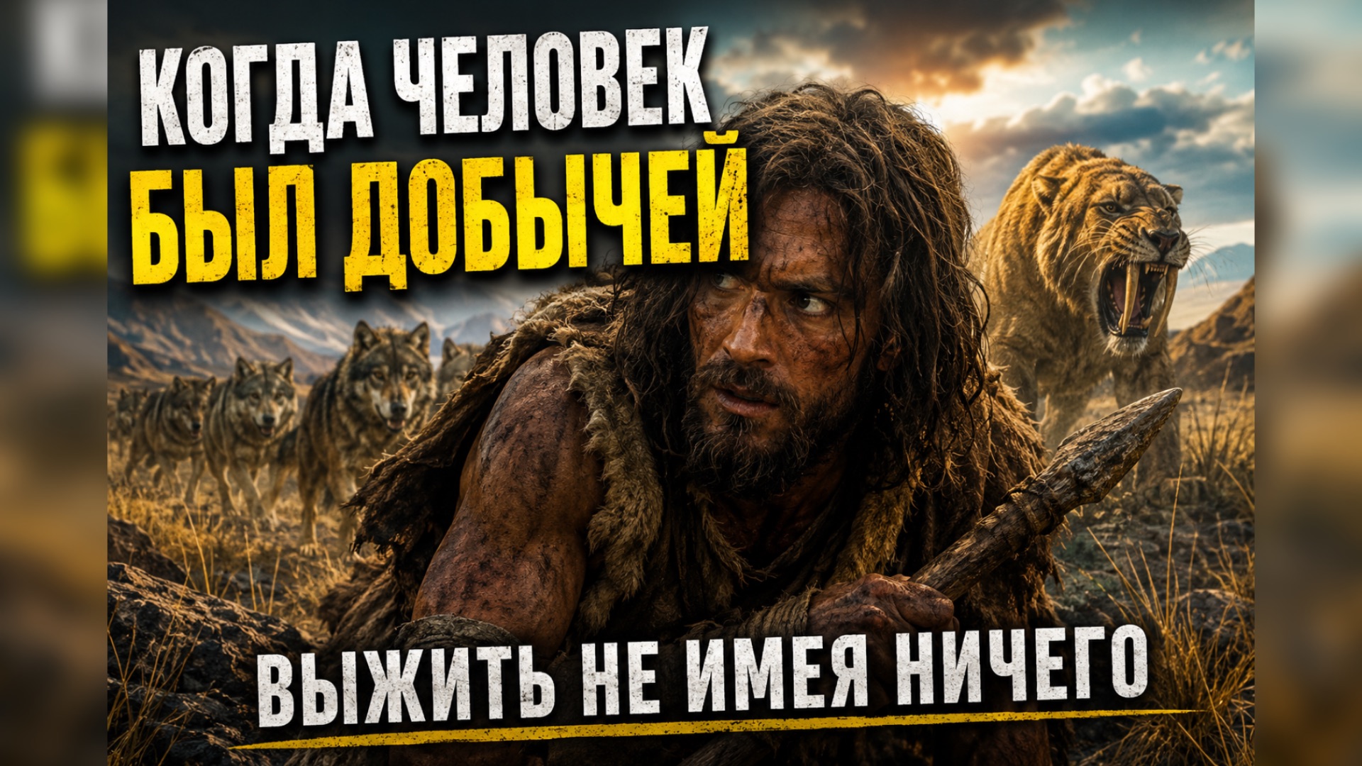 Когда человек был добычей: Выжить не имея ничего. | Документальный Фильм