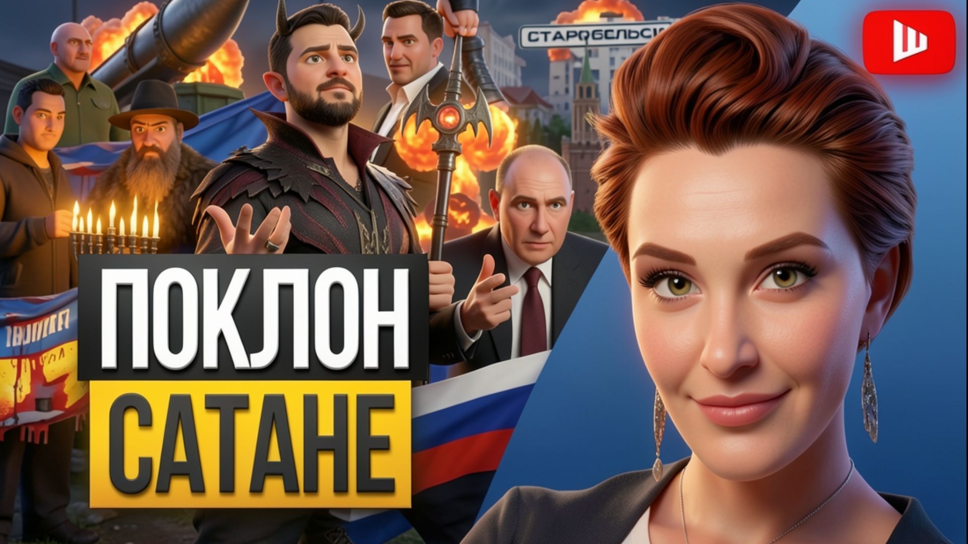 ЕГОРОВ : ПОКЛОН САТАНЕ НА БАНКОВОЙ. Егорова: Зе👺 сожжет Беларусь! Старобельск: дети под завалами