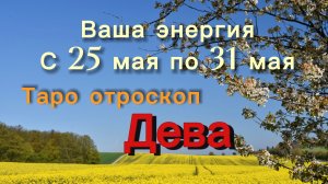 ДЕВА ваша энергия !💕с 25  по 31 мая ‼️ #гадание #таро #раскладтаро