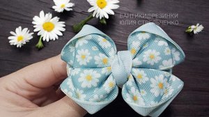 Бантики из ленты🎀🎀