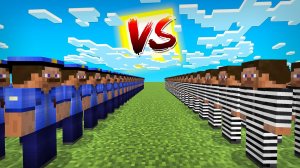 АРМИЯ ПОЛИЦИИ ПРОТИВ АРМИИ ПРЕСТУПНИКОВ В МАЙНКРАФТ | Риколит Minecraft