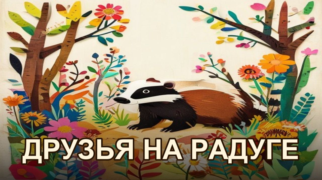 Барсук и его радужная дружба