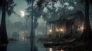 Whispers of the Swamp ｜ Haunted Bayou Night Blues