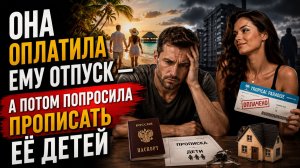 ОНА ОПЛАТИЛА ЕМУ ОТПУСК — А ПОТОМ ПОПРОСИЛА ПРОПИСАТЬ ЕЁ ДЕТЕЙ