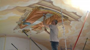 (Рыбинск-40) РОСПИСЬ В СПАСО-ПРЕОБРАЖЕНСКОМ СОБОРЕ
