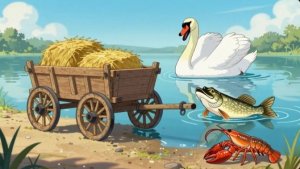 Иван Андреевич Крылов БАСНЯ «Лебедь Рак да Щука»