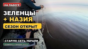 Зеленцы + Назия: старая сеть, Ладога и открытие сезона охоты