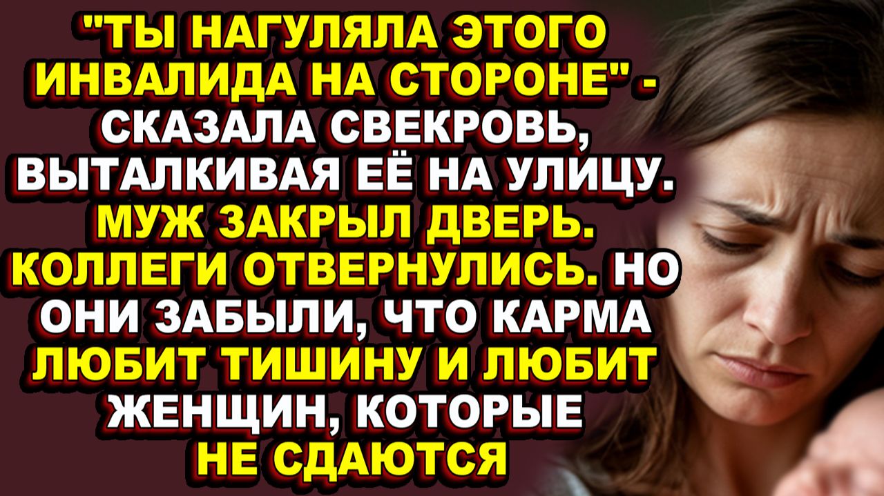 Истории из жизни|У неё родился особенный ребёнок, а муж с матерью решили, что это не их проблемы
