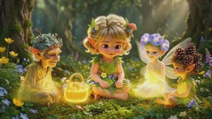 Волшебный сказочный лес🌿 Музыка для релаксации, исцеления. Мультики для детей. Мультики для малышей