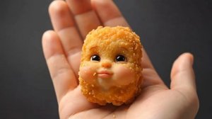 Живая еда кушает 🍔😊 Невероятно приятная ИИ-анимация как Мультики!--8cdd77