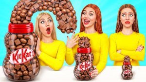 Большая, Средняя или Маленькая Тарелка Челлендж # Потрясающие Кухонные Хитрости Multi DO Joy