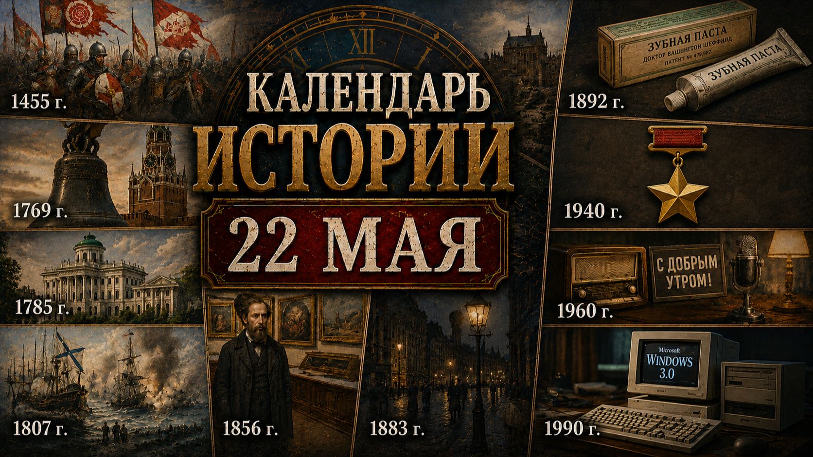 КАЛЕНДАРЬ ИСТОРИИ 22 МАЯ
