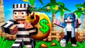 Эдисон ОТ 0$ ДО ТРИЛЛИОНА $ ТОЛЬКО ВОРУЯ РАСТЕНИЯ ИГРОКОВ В GROW A GARDEN В МАЙНКРАФТ!