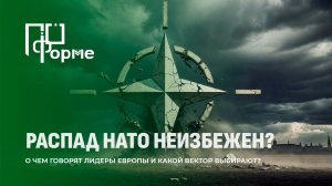 Североатлантический разлом: распад НАТО неизбежен или это временный кризис? По форме