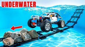 18 Автомобилей LEGO против подводных препятствий – Кто выживет?