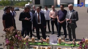 Делегацию деловых кругов Узбекистана встречает Мозырщина
