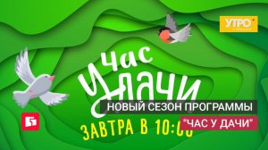 Новый сезон программы «Час у дачи». Утро с Губернией. 22/05/2026. GuberniaTV